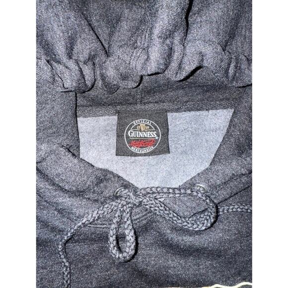 Guinness 1759 Trademark Gray Hoodie Pullover Sweatshirt Men’s XL Unisex - Picture 16 of 16